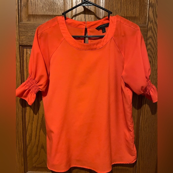 Banana Republic Small Orange/Rust Blouse - Picture 5 of 5